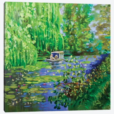 Monet Water Lily Pond Canvas Print #GOB77} by Gordon Bruce Canvas Art Print