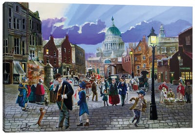 Oliver Twist Canvas Art Print - Gordon Bruce