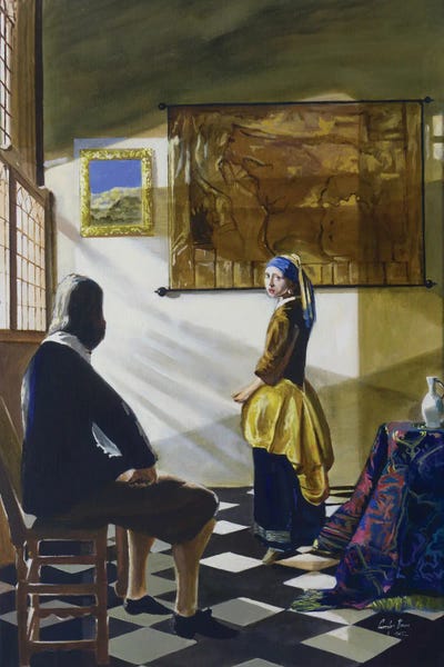 Girl With A Pearl Earring: Vermeer's New Model by Gordon Bruce