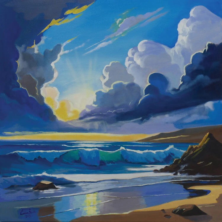 Ocean Sunrise by Gordon Bruce wall art