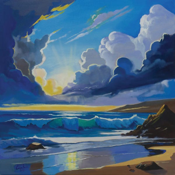 Gordon Bruce: Ocean Sunrise by Gordon Bruce