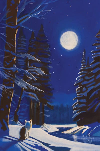 Gordon Bruce: Winter Fox by Gordon Bruce