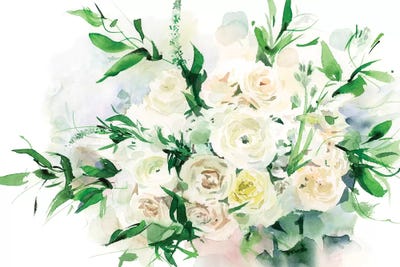 Ivory by Gosia Gregorczyk framed canvas print