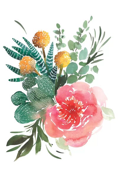 Gosia Gregorczyk: Pink Peony by Gosia Gregorczyk