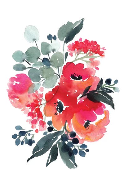 Punch by Gosia Gregorczyk framed canvas print