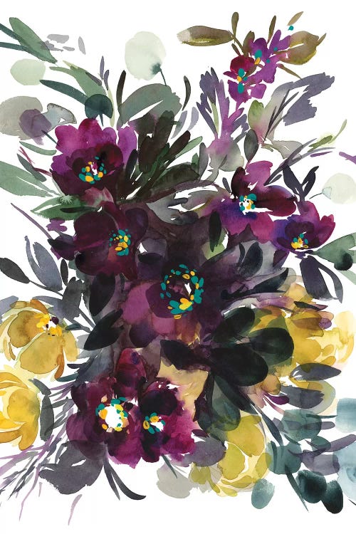 Bacio Viola by Gosia Gregorczyk wall art