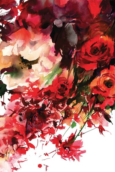 Blazing beauty by Gosia Gregorczyk framed wall art