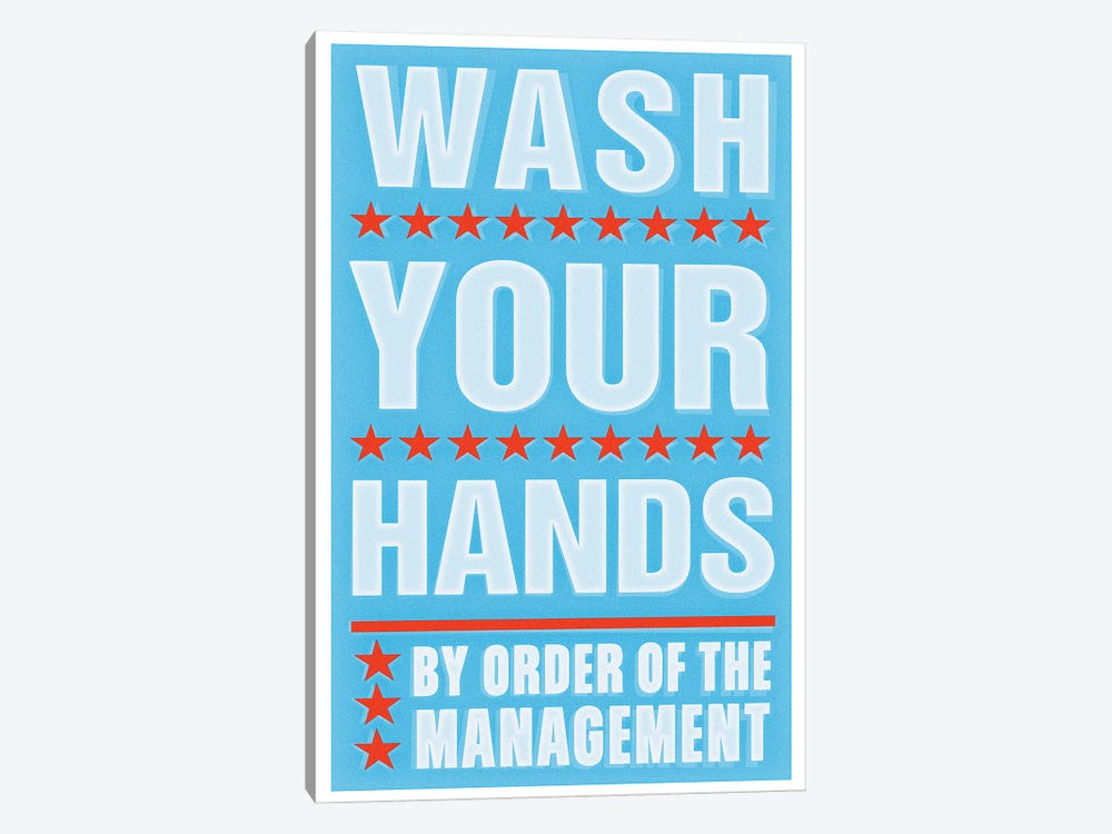 Wash Your Hands 1-piece Art Print
