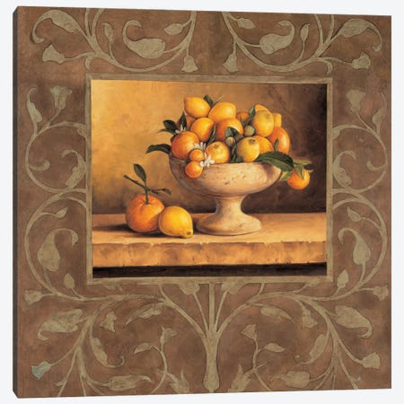 Oranges And Lemons Canvas Print #GON3} by Andres Gonzales Canvas Art Print