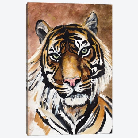 Tiger Canvas Print #GOO11} by Chelsea Goodrich Canvas Print