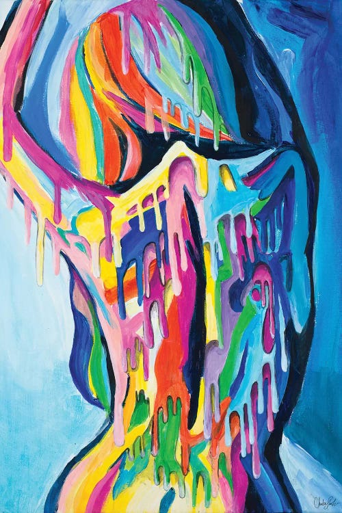 Vibrant Female Figurative by Chelsea Goodrich wall art
