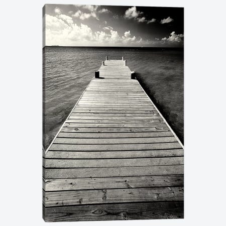 Jetty Perspective, Georgetown, Grand Cayman Island, British West Indies Canvas Print #GOZ106} by George Oze Canvas Print
