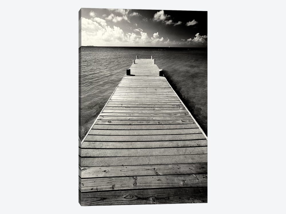 Jetty Perspective, Georgetown, Grand Cayman Island, British West Indies by George Oze 1-piece Canvas Art