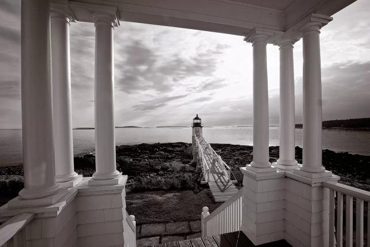 Marshall Point Sunset Viewed from the Keeper's House, Port Clyde, Maine