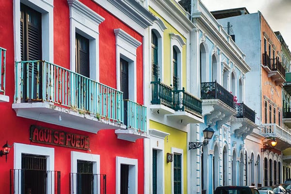 Puerto Rico: Old San Juan Street Charm II by George Oze