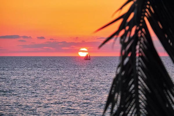 Mexico: Pacific Coast Sunset, Puerto Vallarta, Mexico by George Oze