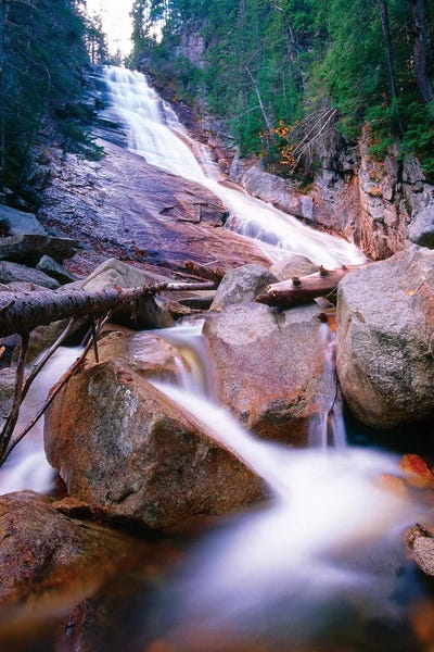 New Hampshire: Ripley Falls, Crawford Notch, White Mountains National Forest, New Hampshire by George Oze