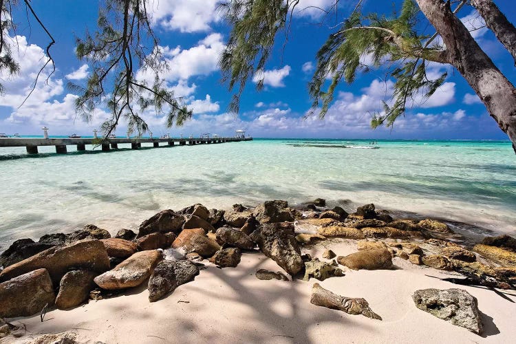 Rum Point Jetty as Viewed from the Shore, Cayman Islands