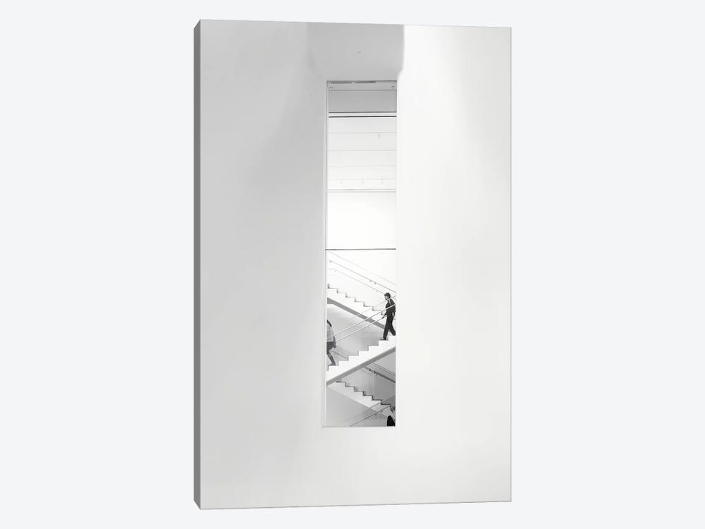 Urban Staircase by George Oze 1-piece Canvas Print