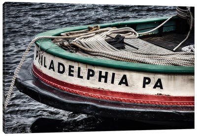 Bow of a Tugboat Canvas Art Print - George Oze