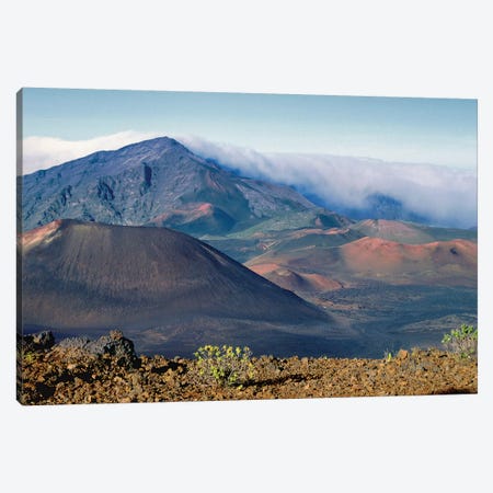 Volcanoes of Haleakala National Park, Maui, Hawaii Canvas Print #GOZ229} by George Oze Canvas Print