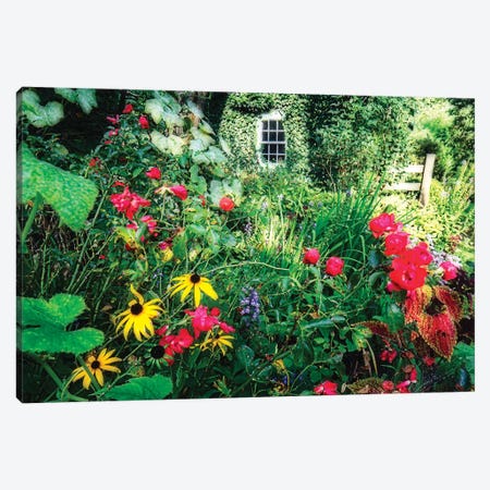 Country Garden, Far Hills, New Jersey Canvas Print #GOZ296} by George Oze Canvas Art Print