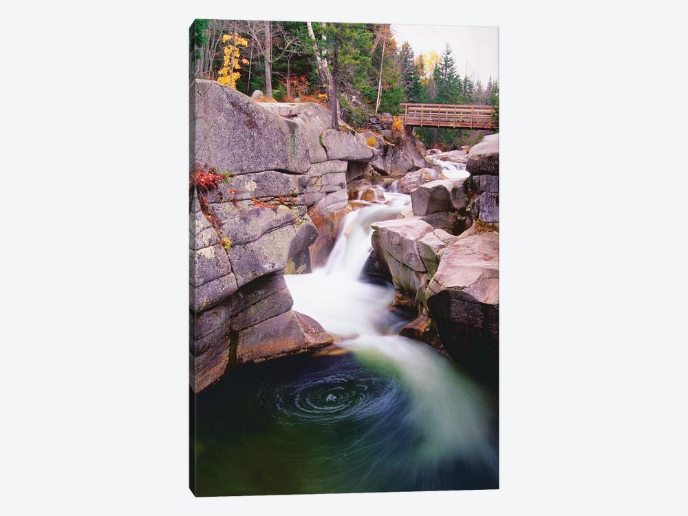 Cascades Of The Ammonoosuc River by George Oze 1-piece Canvas Artwork