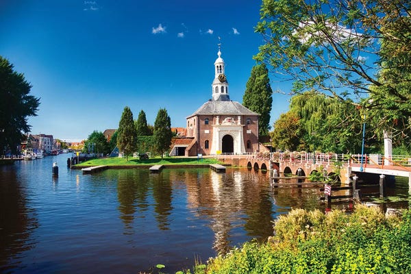 Netherlands: Zijlpoort One Of The Two City Gates Of Leiden by George Oze
