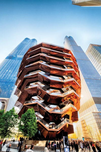 George Oze: Endless Stairway, The Vessel, New York City by George Oze