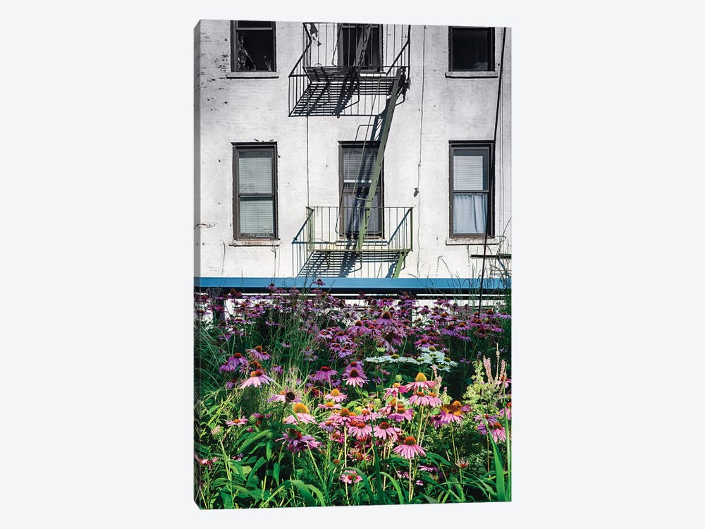 Urban Meadow, New York City by George Oze 1-piece Canvas Print