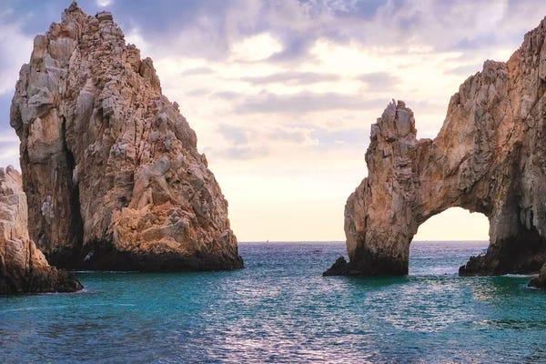 George Oze: Arch Of Cabo San Lucas, Mexico by George Oze