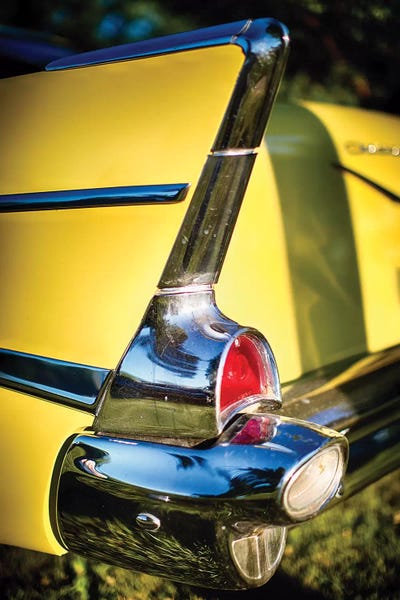 Chevrolet: Classic Chevrolet Automobile Tail Fin by George Oze