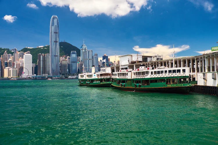 Star Ferry Pier In Kowloon, Hong Kong