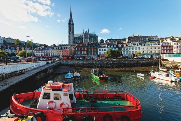 George Oze: Harbor Front, Cobh, County Cork, Ireland by George Oze