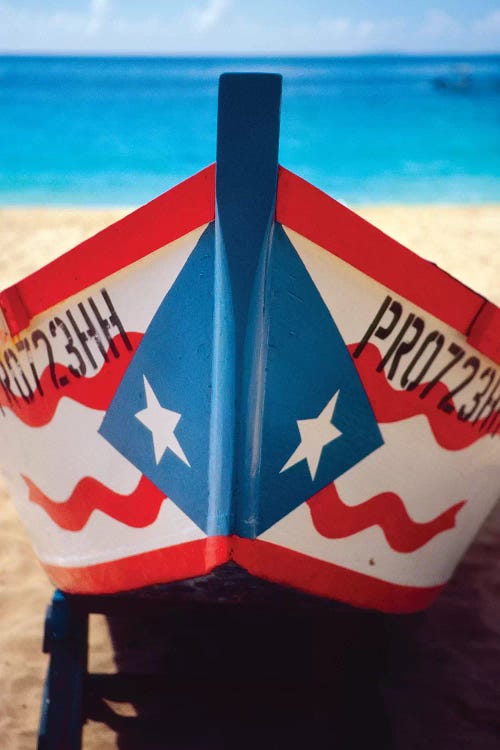 Close Up View of a Puerto Rican Fishing Boat