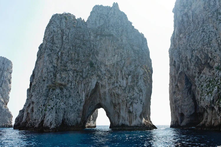 Rocks In The Sea, Faraglioni, Capri, Bay Of Naples, Campania, Italy by George Oze wall art