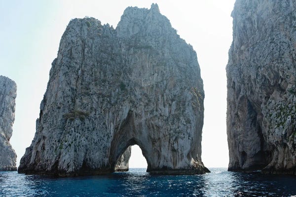 George Oze: Rocks In The Sea, Faraglioni, Capri, Bay Of Naples, Campania, Italy by George Oze