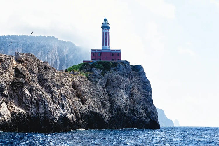 Punta Carena Lighthouse, Anacapri, Campania, Italy