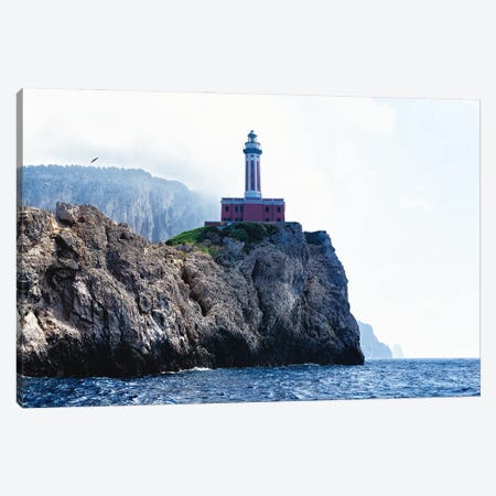 Punta Carena Lighthouse, Anacapri, Campania, Italy Canvas Print #GOZ479} by George Oze Canvas Art
