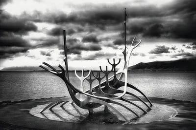 Solfarid by George Oze framed canvas print