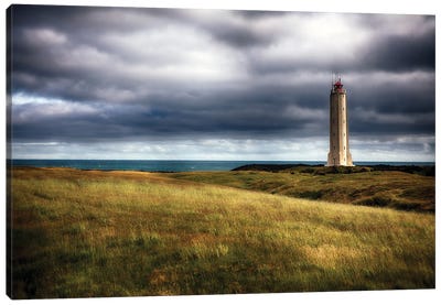 Lighthouse On The Snaefellsnes Peninsula, Iceland Canvas Art Print - Snaefellsnes