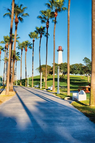 George Oze: Lions Lighthouse In Long Beach, California by George Oze