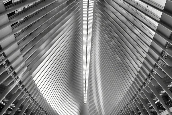George Oze: Steel Beam Feathers by George Oze