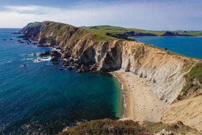 Chimney Rock, Point Reyes Natioanl Seashore, California by George Oze framed wall art