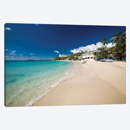 Frenchmans Reef Beach, Marriott Resort, St. Thomas, US Virgin Islands Canvas Print #GOZ654} by George Oze Canvas Print