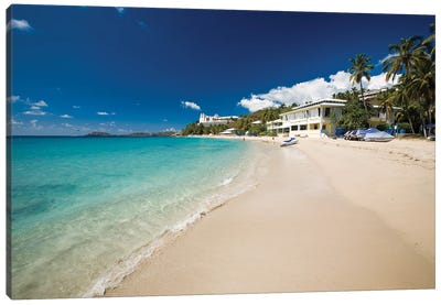 Frenchmans Reef Beach, Marriott Resort, St. Thomas, US Virgin Islands Canvas Art Print - George Oze