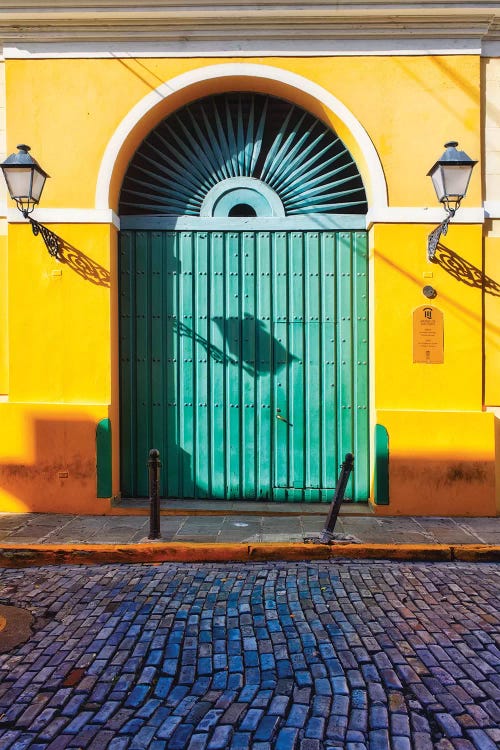 Door of the San Juan Museum, Puerto Rico