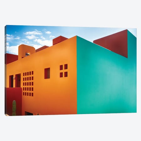 Bold Colors And Simple Shapes, Cabo San Lucas, Mexico Canvas Print #GOZ700} by George Oze Canvas Wall Art