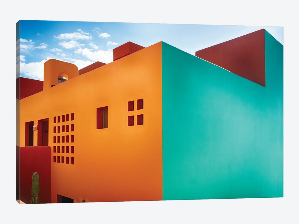 Bold Colors And Simple Shapes, Cabo San Lucas, Mexico by George Oze 1-piece Canvas Wall Art