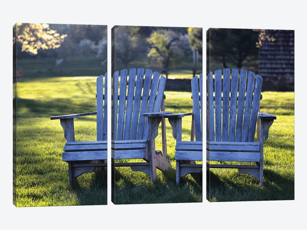 Spring Afternoon Quiet Time by George Oze 3-piece Art Print